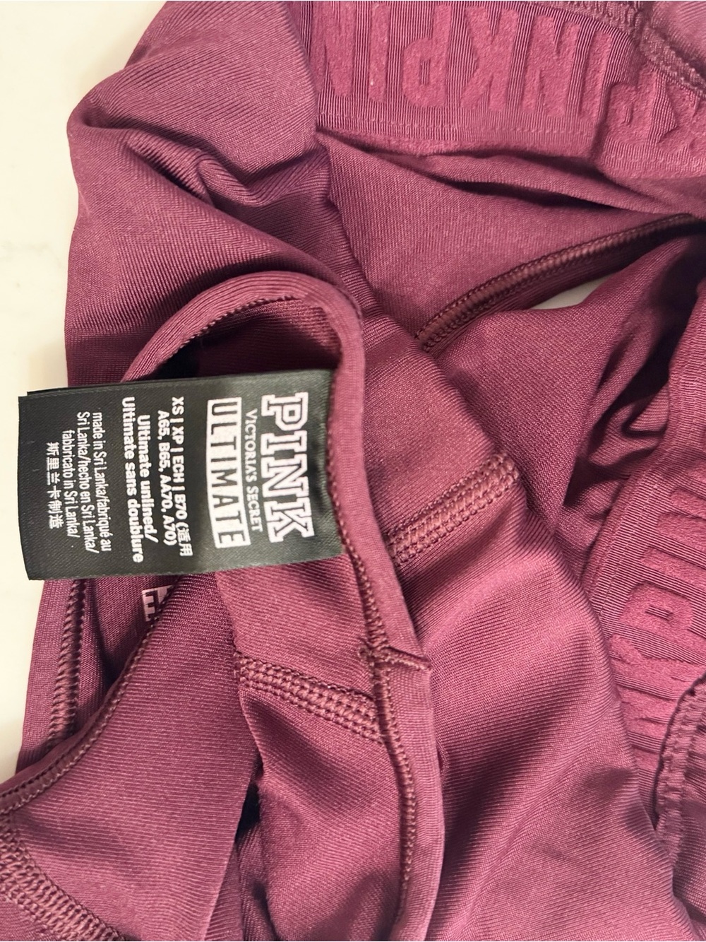 Victoria’s Secret PINK & CRZ Yoga Sports Bra Bundle XS (3 Pieces) - Picture 7 of 10